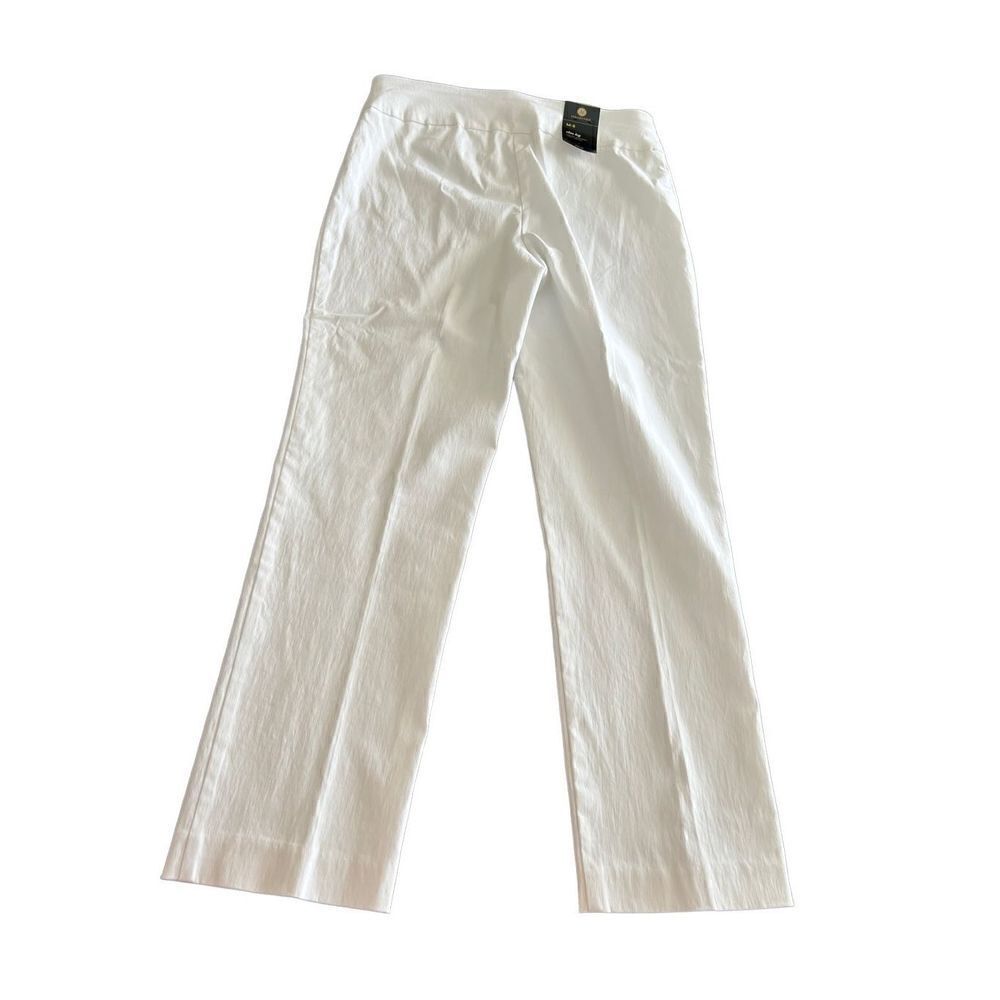 JM COLLECTION WHITE TUMMY CONTROL PANTS SIZE M-S - Picture 4 of 12